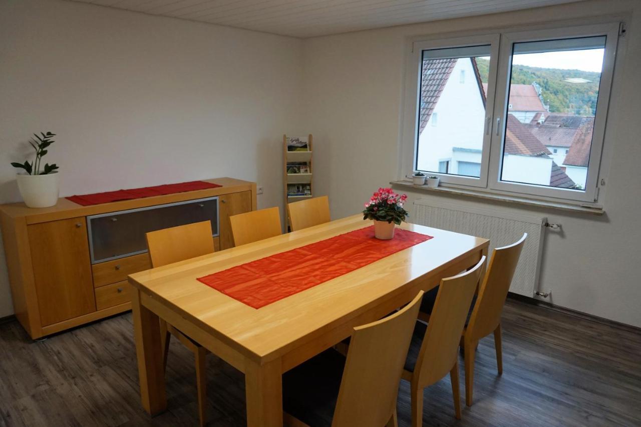 Ferienwohnung Auszeit Zwiefalten Eksteriør billede